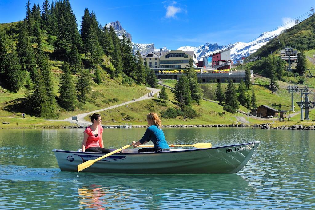 Berghotel Truebsee - Accessible Only By Cable Car เอนเกลเบิร์ก ภายนอก รูปภาพ