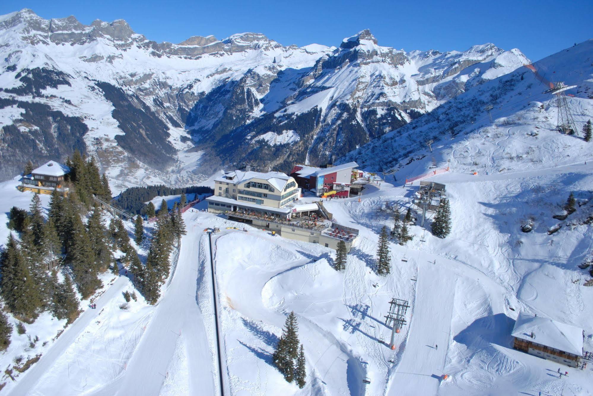 Berghotel Truebsee - Accessible Only By Cable Car เอนเกลเบิร์ก ภายนอก รูปภาพ